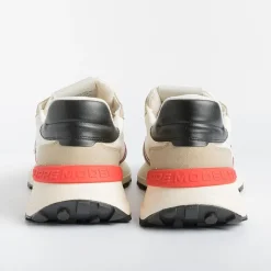 Philippe Model Paris Sneakers*Philippe Model - Sneakers Atlu Wp02 - Antibes - Beige/Red