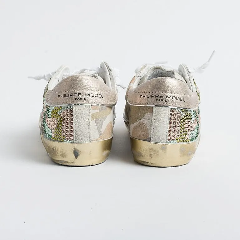 Philippe Model Paris Sneakers*Philippe Model - Sneakers Prld Cdx2 - Parisx - Camouflage Multicolor