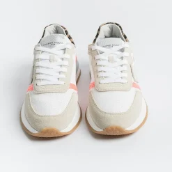 Philippe Model Paris Sneakers*Philippe Model - Sneakers Tyld Gp07 - Tropez 2.1 - Glitter Pop Coral