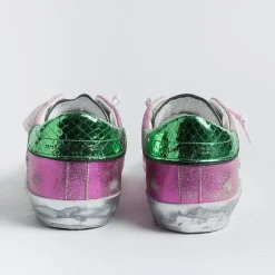 Philippe Model Paris Sneakers*Philippe Model - Sneakers Prld Mm01 - Parisx - Metal Fuchsia