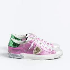 Philippe Model Paris Sneakers*Philippe Model - Sneakers Prld Mm01 - Parisx - Metal Fuchsia