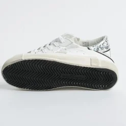Philippe Model Paris Sneakers*Philippe Model - Sneakers Prld Vpg1 - Parisx - Silver Reptile Print