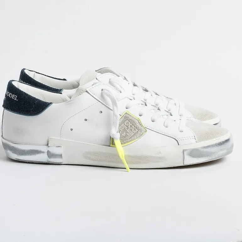 Philippe Model Paris Sneakers*Philippe Model - Sneakers Prlu Vll1 - Parisx - White Blue