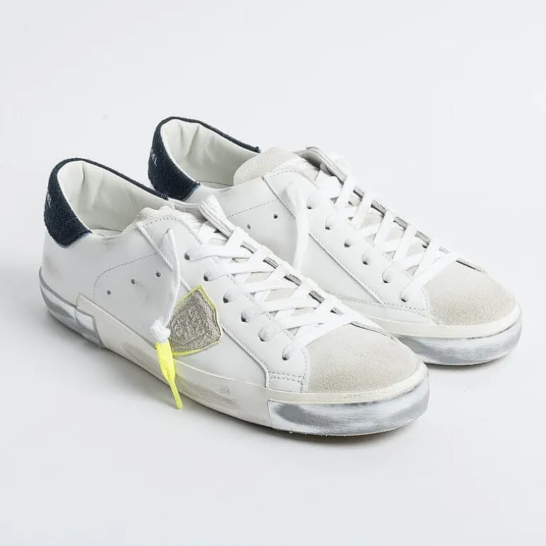 Philippe Model Paris Sneakers*Philippe Model - Sneakers Prlu Vll1 - Parisx - White Blue
