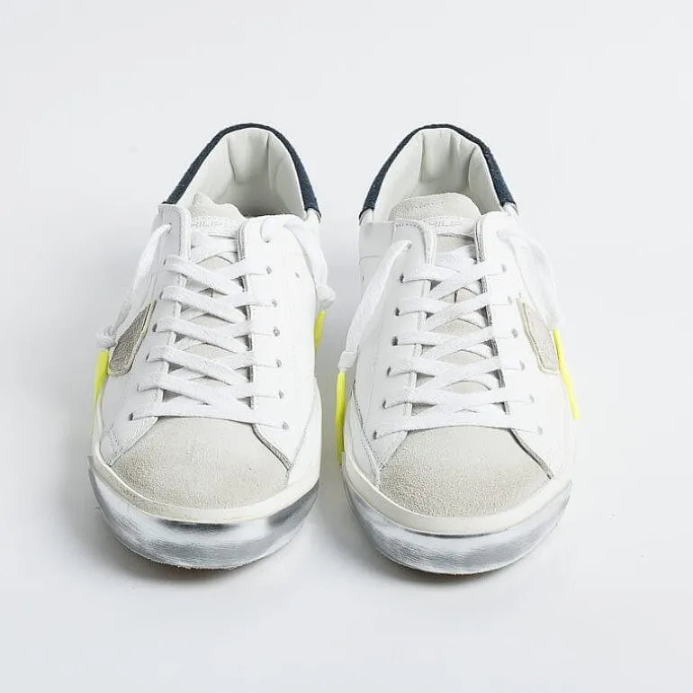 Philippe Model Paris Sneakers*Philippe Model - Sneakers Prlu Vll1 - Parisx - White Blue