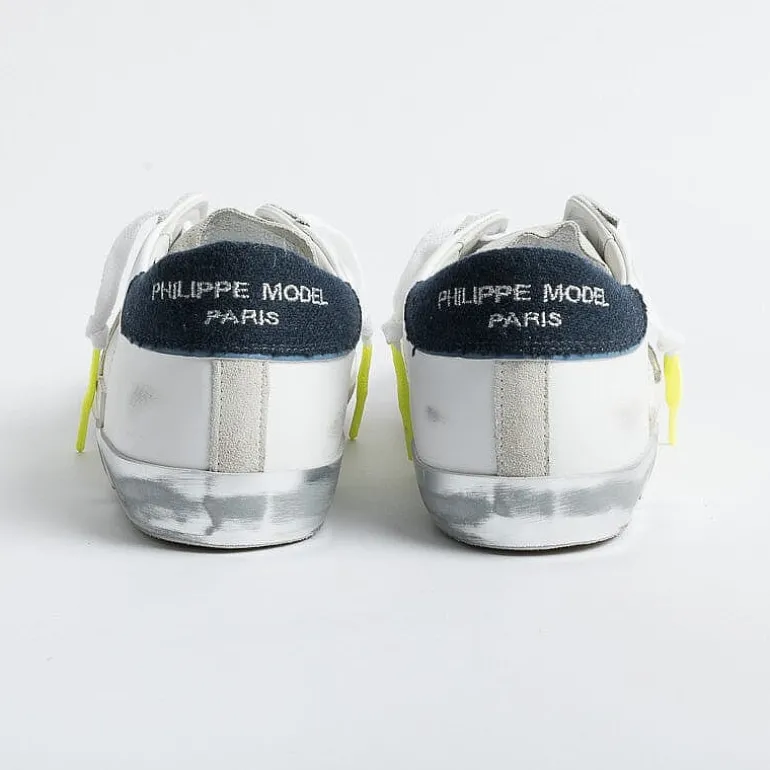 Philippe Model Paris Sneakers*Philippe Model - Sneakers Prlu Vll1 - Parisx - White Blue