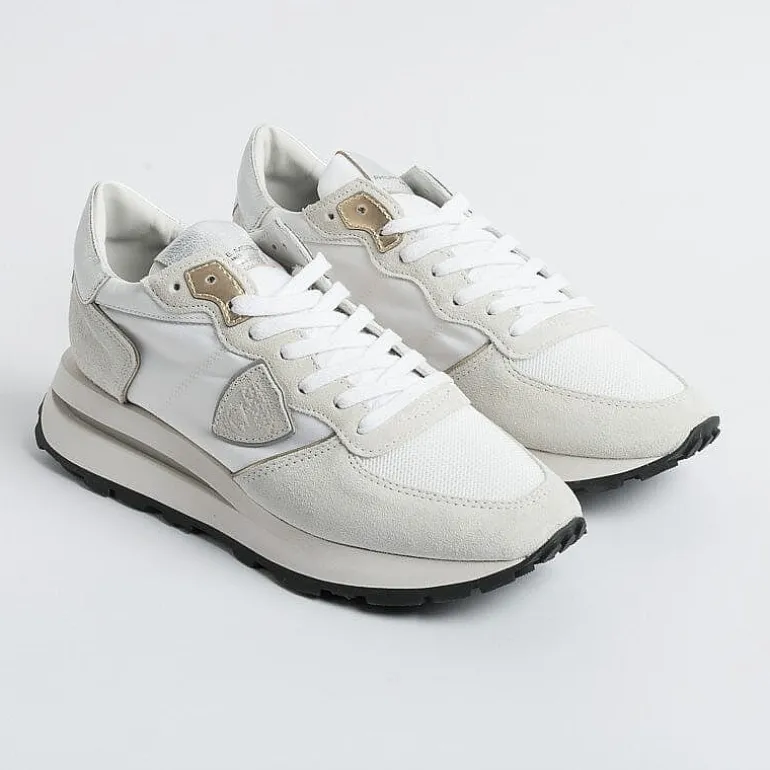 Philippe Model Paris Sneakers*Philippe Model - Sneakers Tkld W003 - Tropez Haute - Mondial Blanc