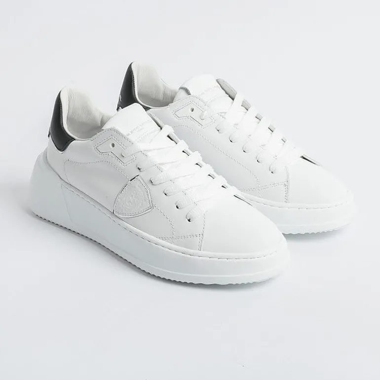 Philippe Model Paris Sneakers*Philippe Model - Sneakers Bjld V010 - Tres Temple - White Black