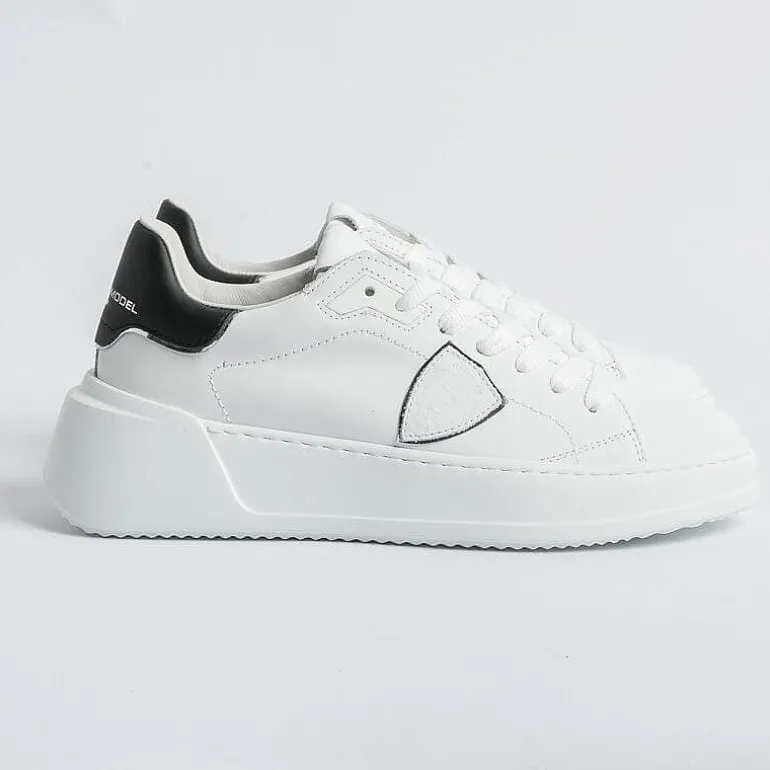 Philippe Model Paris Sneakers*Philippe Model - Sneakers Bjld V010 - Tres Temple - White Black