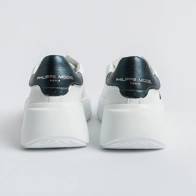 Philippe Model Paris Sneakers*Philippe Model - Sneakers Bjld Wm02 - Tres Temple - Petrol White