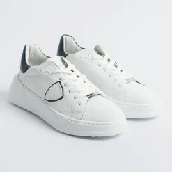 Philippe Model Paris Sneakers*Philippe Model - Sneakers Bjld Wm02 - Tres Temple - Petrol White