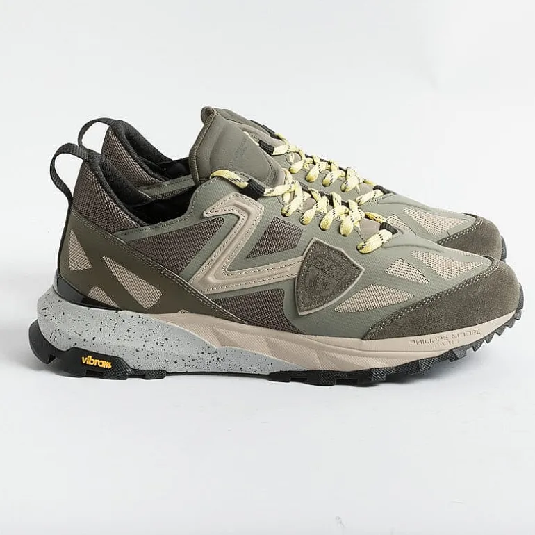 Philippe Model Paris Sneakers*Philippe Model - Sneakers - Rxlu Tp12 - Mondial - Military
