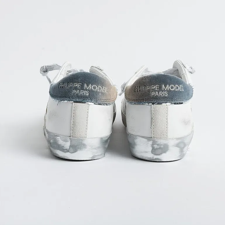 Philippe Model Paris Sneakers*Philippe Model - Sneakers Prld Xe03 - Parisx - White Silver