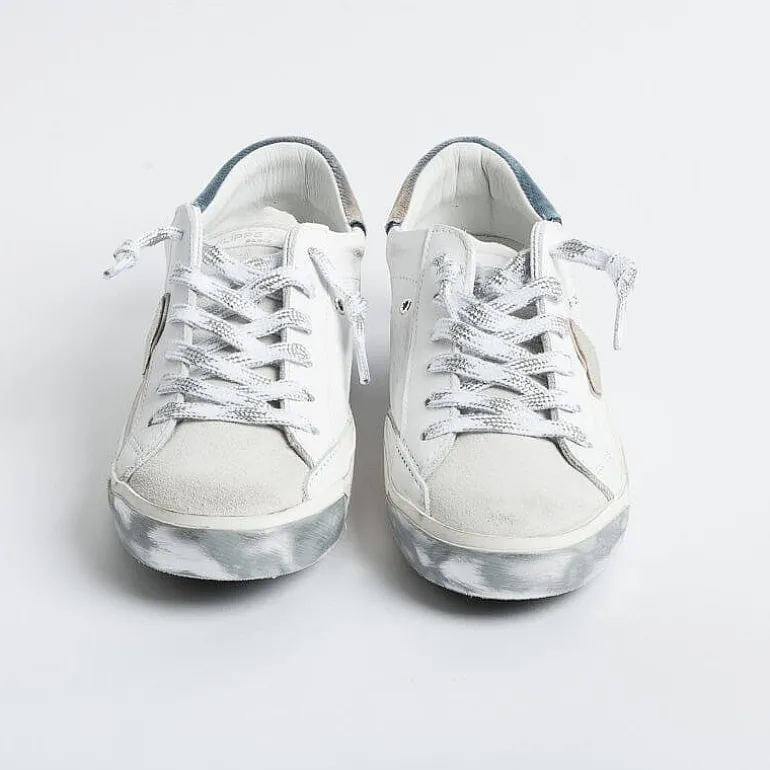 Philippe Model Paris Sneakers*Philippe Model - Sneakers Prld Xe03 - Parisx - White Silver