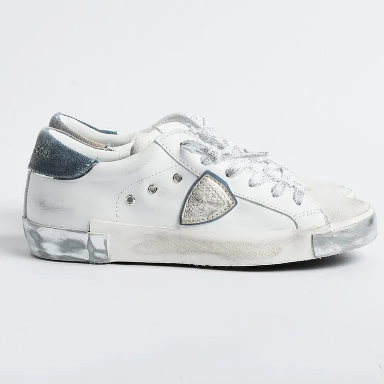 Philippe Model Paris Sneakers*Philippe Model - Sneakers Prld Xe03 - Parisx - White Silver