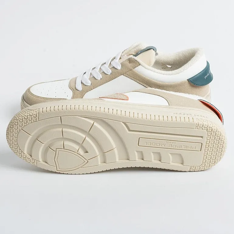 Philippe Model Paris Sneakers*Philippe Model - Sneakers Lylu Cx31 - Lyon - White Beige