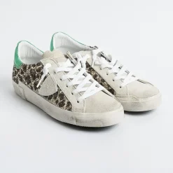 Philippe Model Paris Sneakers*Philippe Model - Sneakers Prld Glm1 - Parisx - Leopard Glitter