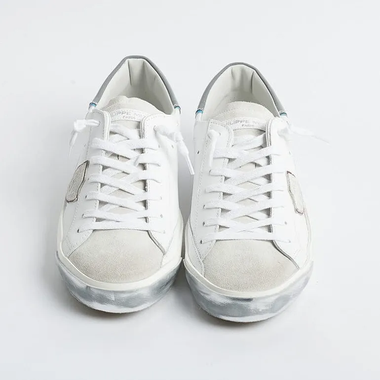 Philippe Model Paris Sneakers*Philippe Model - Sneakers Prlu Vre1 - Parisx - White Grey