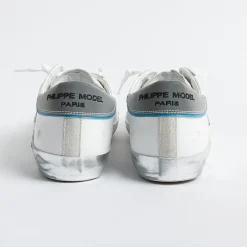 Philippe Model Paris Sneakers*Philippe Model - Sneakers Prlu Vre1 - Parisx - White Grey
