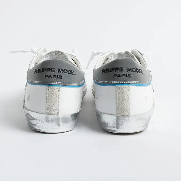 Philippe Model Paris Sneakers*Philippe Model - Sneakers Prlu Vre1 - Parisx - White Grey