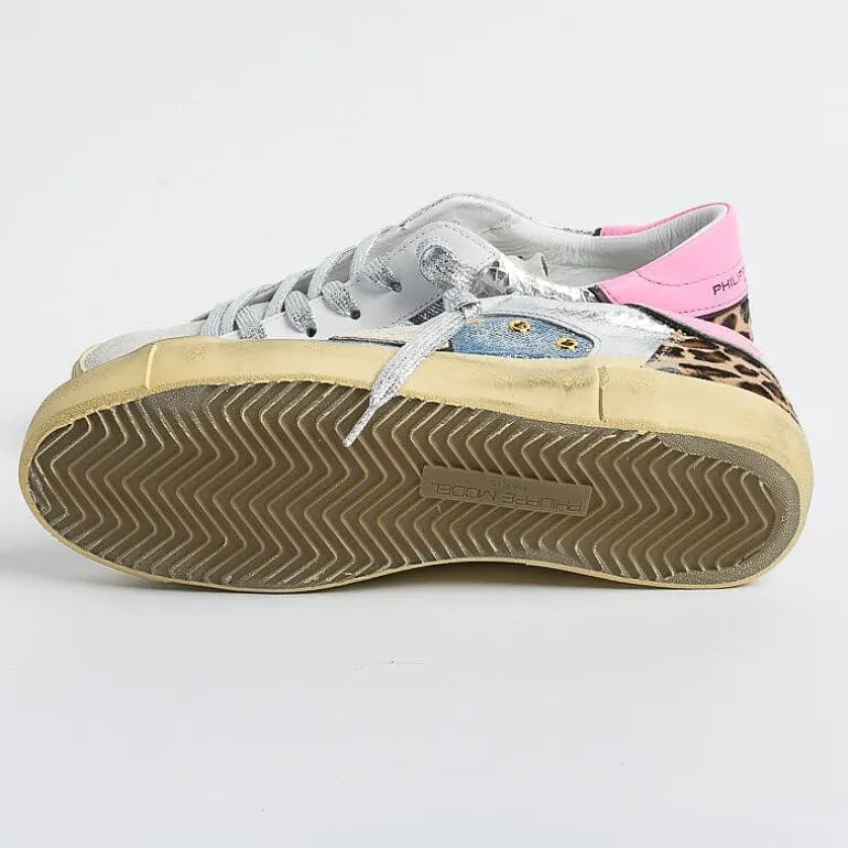Philippe Model Paris Sneakers*Philippe Model - Sneakers Prld Idp1 - Parisx - Pop Denim