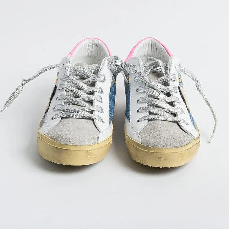 Philippe Model Paris Sneakers*Philippe Model - Sneakers Prld Idp1 - Parisx - Pop Denim