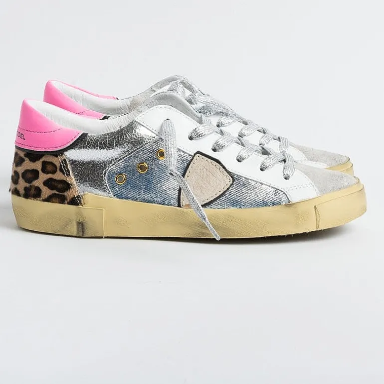 Philippe Model Paris Sneakers*Philippe Model - Sneakers Prld Idp1 - Parisx - Pop Denim