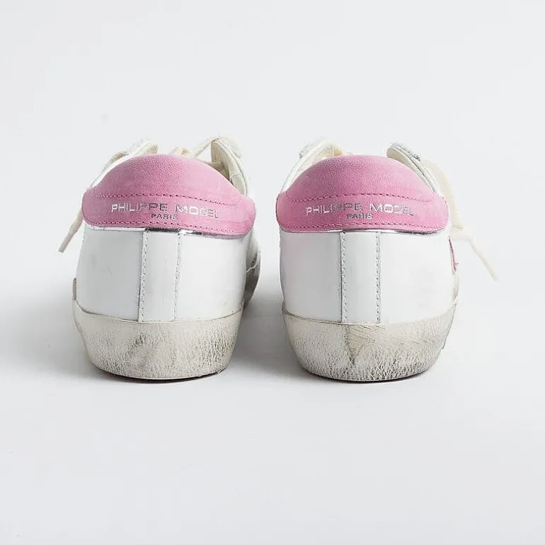 Philippe Model Paris Sneakers*Philippe Model - Sneakers Prld Vp18 - Parisx - White Fuchsia