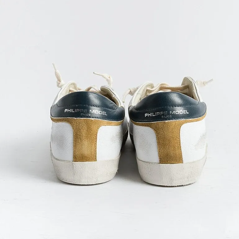 Philippe Model Paris Sneakers*Philippe Model - Sneakers Prlu Wx21 - Parisx - Mustard White