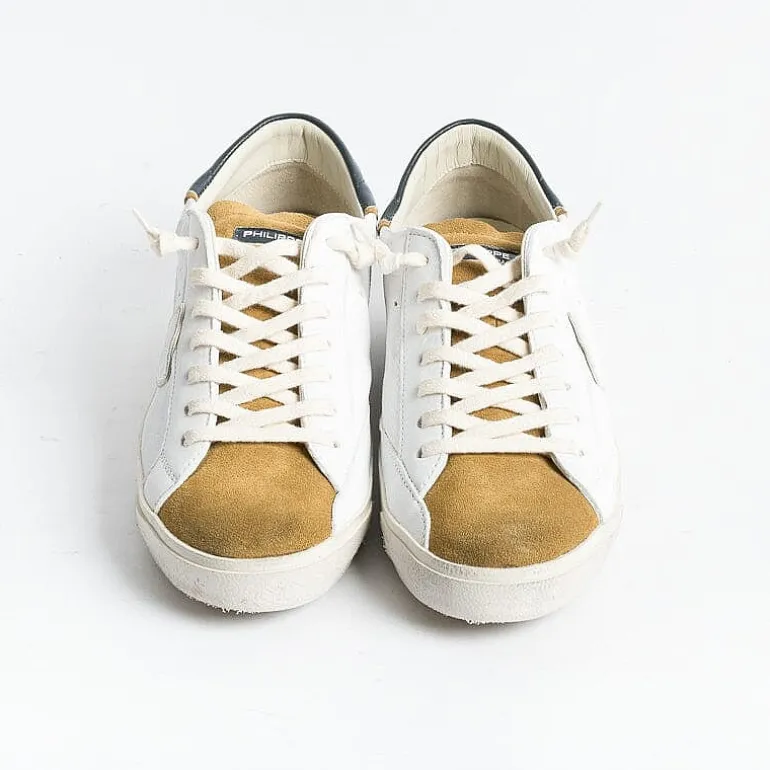 Philippe Model Paris Sneakers*Philippe Model - Sneakers Prlu Wx21 - Parisx - Mustard White