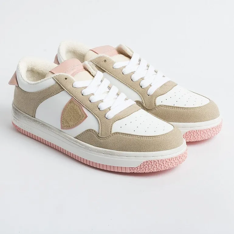 Philippe Model Paris Sneakers*Philippe Model -Sneakers Lyld Cx33 - Lyon - Pink Beige