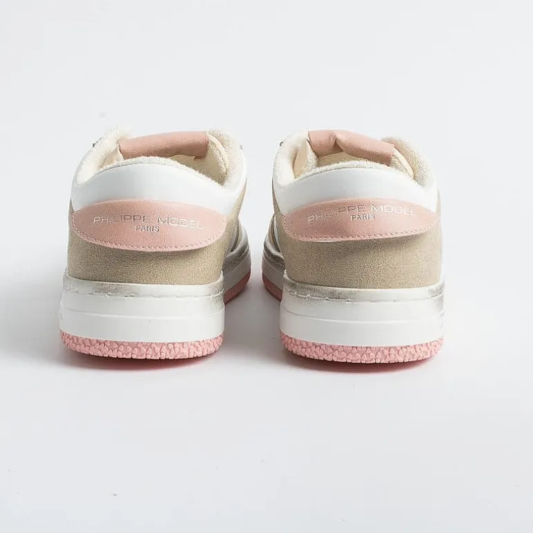 Philippe Model Paris Sneakers*Philippe Model -Sneakers Lyld Cx33 - Lyon - Pink Beige
