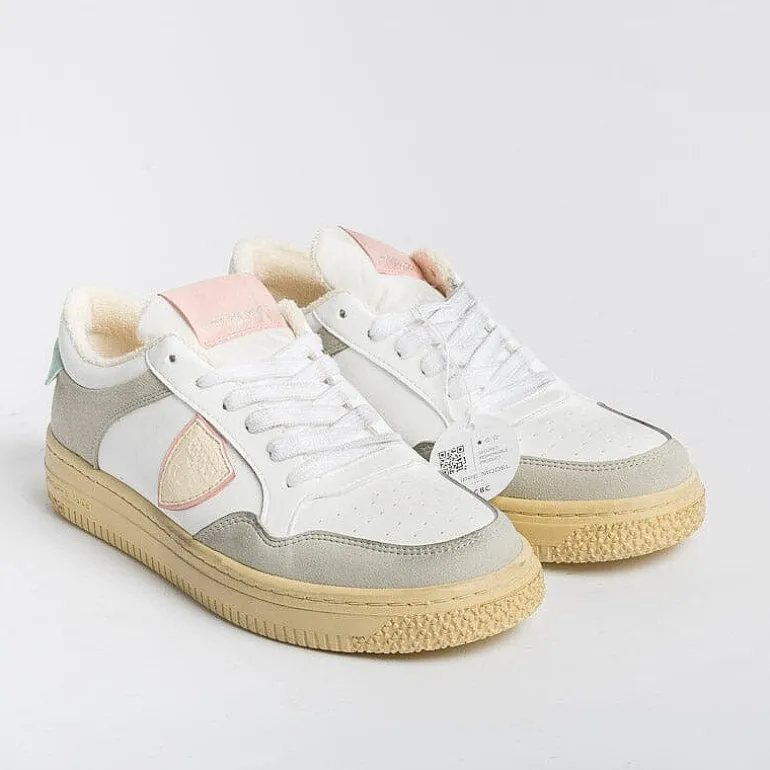 Philippe Model Paris Sneakers*Philippe Model -Sneakers Lyld Cp01 - Lyon - White Grey