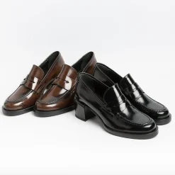 POESIE VENEZIANE Loafers* - Decollete Moccasin - Sma23 - Black Abraded