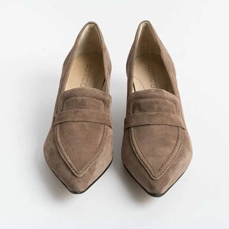 POMME D' OR Decollete*Pomme D'Or - Decollete 4901 - Suede Marple