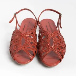 PONS QUINTANA Low Sandals* - Flat Sandals Elba 10302 - Red