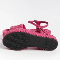 PONS QUINTANA Sandals With Heel* - Sandals With Heels - Forli 10318 - Fuchsia