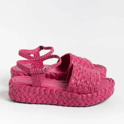 PONS QUINTANA Sandals With Heel* - Sandals With Heels - Forli 10318 - Fuchsia