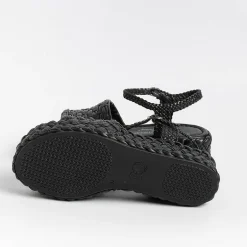 PONS QUINTANA Sandals With Heel* - Sandals With Heels - Forli 10318 - Black