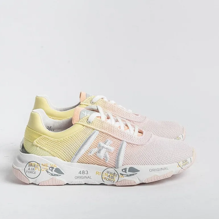 Premiata Sneakers* - Sneakers - Buff 6204 - Yellow Pink