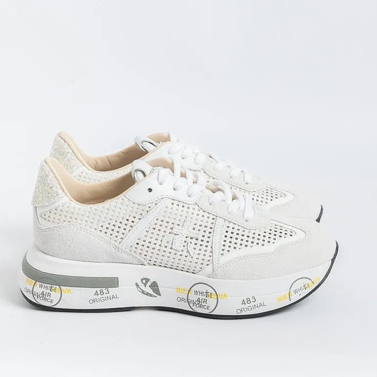 Premiata Sneakers* - Sneakers - Cassie 6341 - Perforated White