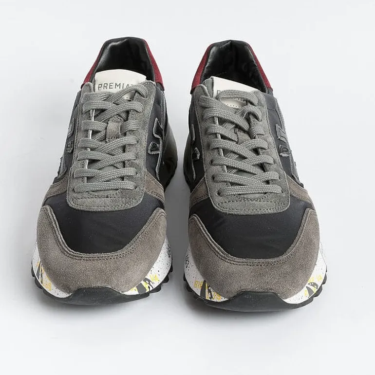 Premiata - Collezione Uomo Sneakers*Premiata - Sneakers - Mick 6420 - Gray Black Red