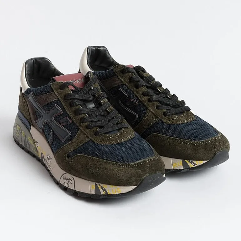 Premiata - Collezione Uomo Sneakers*Premiata - Sneakers - Mick 5893 - Green Blue