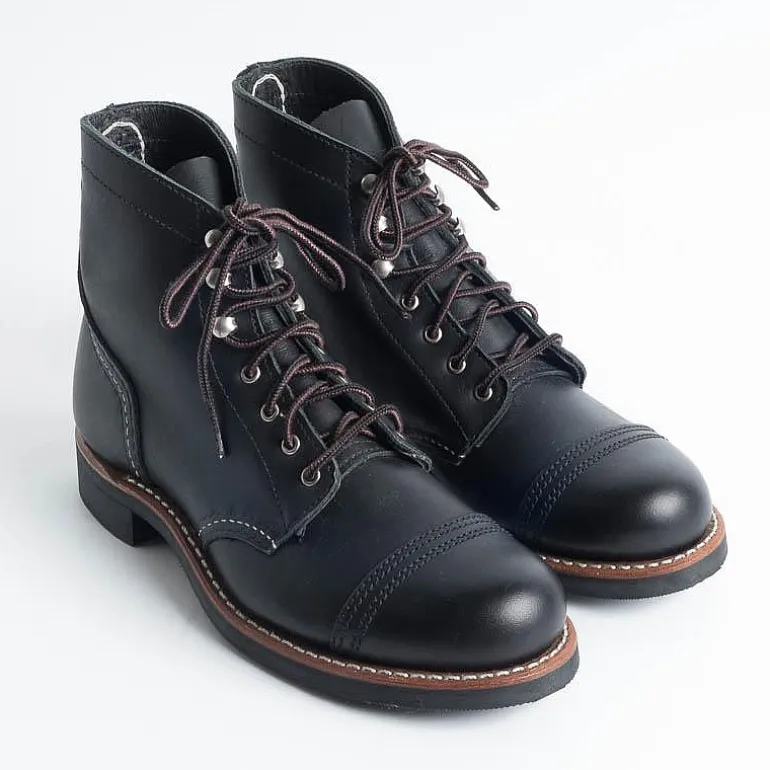 Red Wing - Collezione Donna Ankle Boots*Red Wing - 3366 Iron Ranger Black Boundary Ankle Boot
