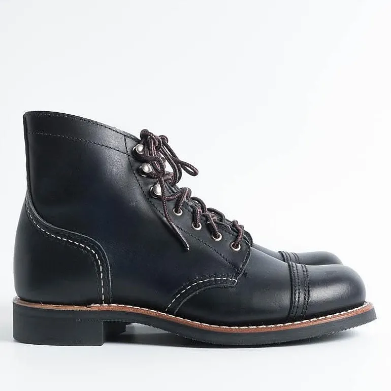 Red Wing - Collezione Donna Ankle Boots*Red Wing - 3366 Iron Ranger Black Boundary Ankle Boot