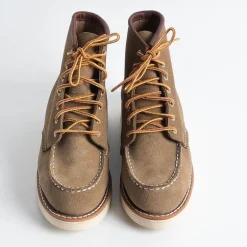 Red Wing - Collezione Donna Ankle Boots*Red Wing - Ankle Boot 3377 Moc Toe Olive Suede