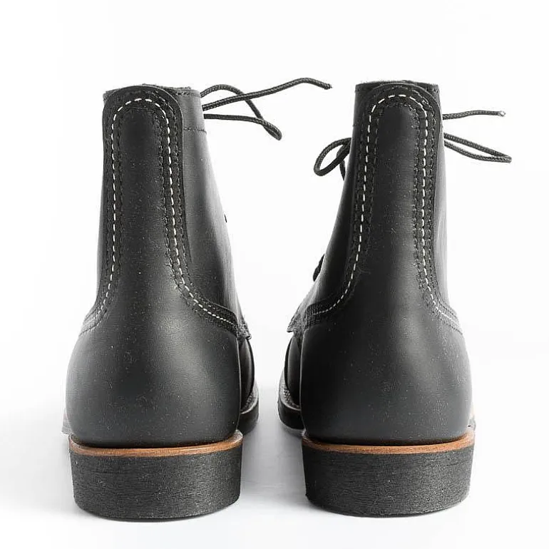 Red Wing Shoes Combat Boots*Red Wing - Polish 8084 - Iron Ranger - Black