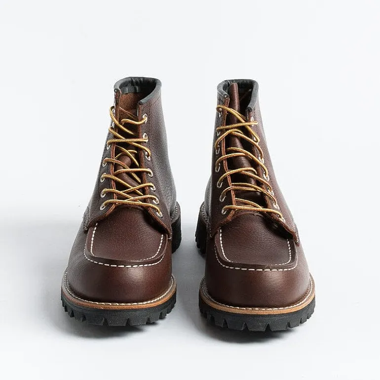 Red Wing Shoes Poles* - Polish Moc Toe 8146 - Brown