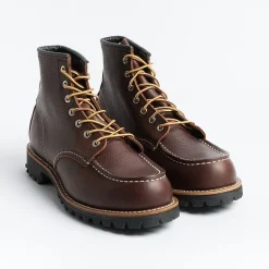 Red Wing Shoes Poles* - Polish Moc Toe 8146 - Brown