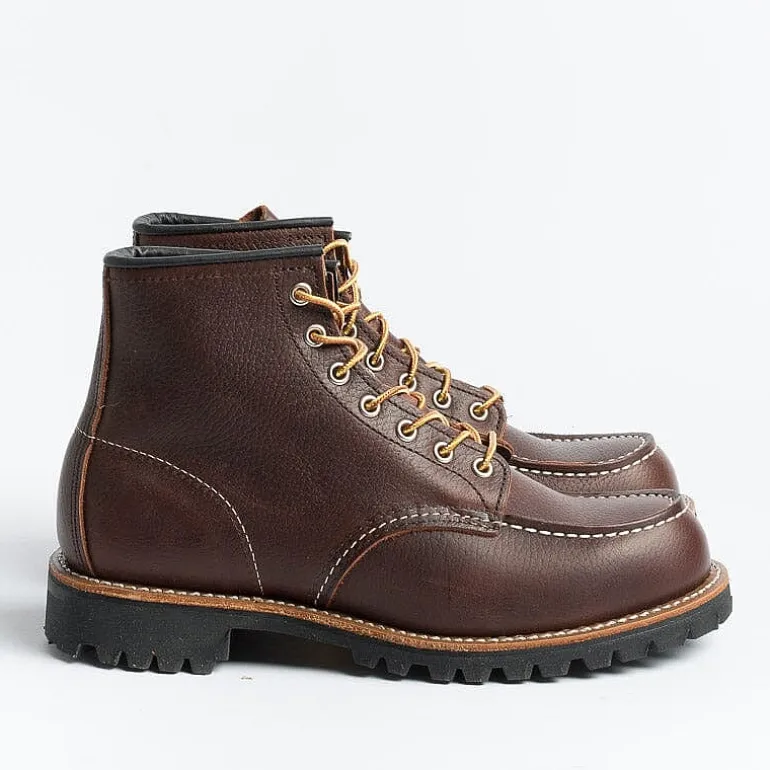 Red Wing Shoes Poles* - Polish Moc Toe 8146 - Brown